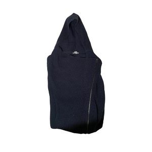 Helmut Lang knit hooded vest